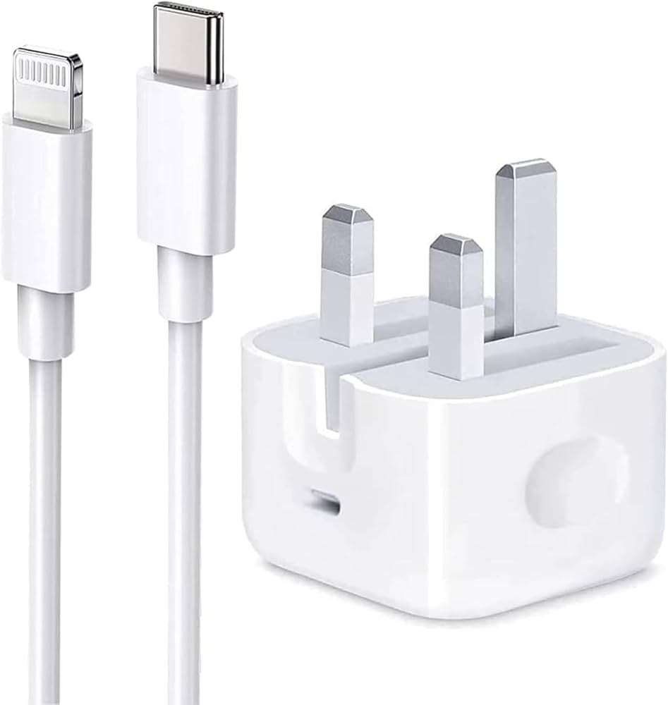 51xS2p7WV8L._UF1000,1000_QL80_ 20W Adapter+Cable {Apple 20W USB-C Power Adapter + USB-C to Lightning Cable (1m)} - Image 1