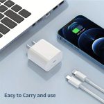 20W Adapter+Cable {Apple 20W USB-C Power Adapter + USB-C to Lightning Cable (1m)} - Image 2